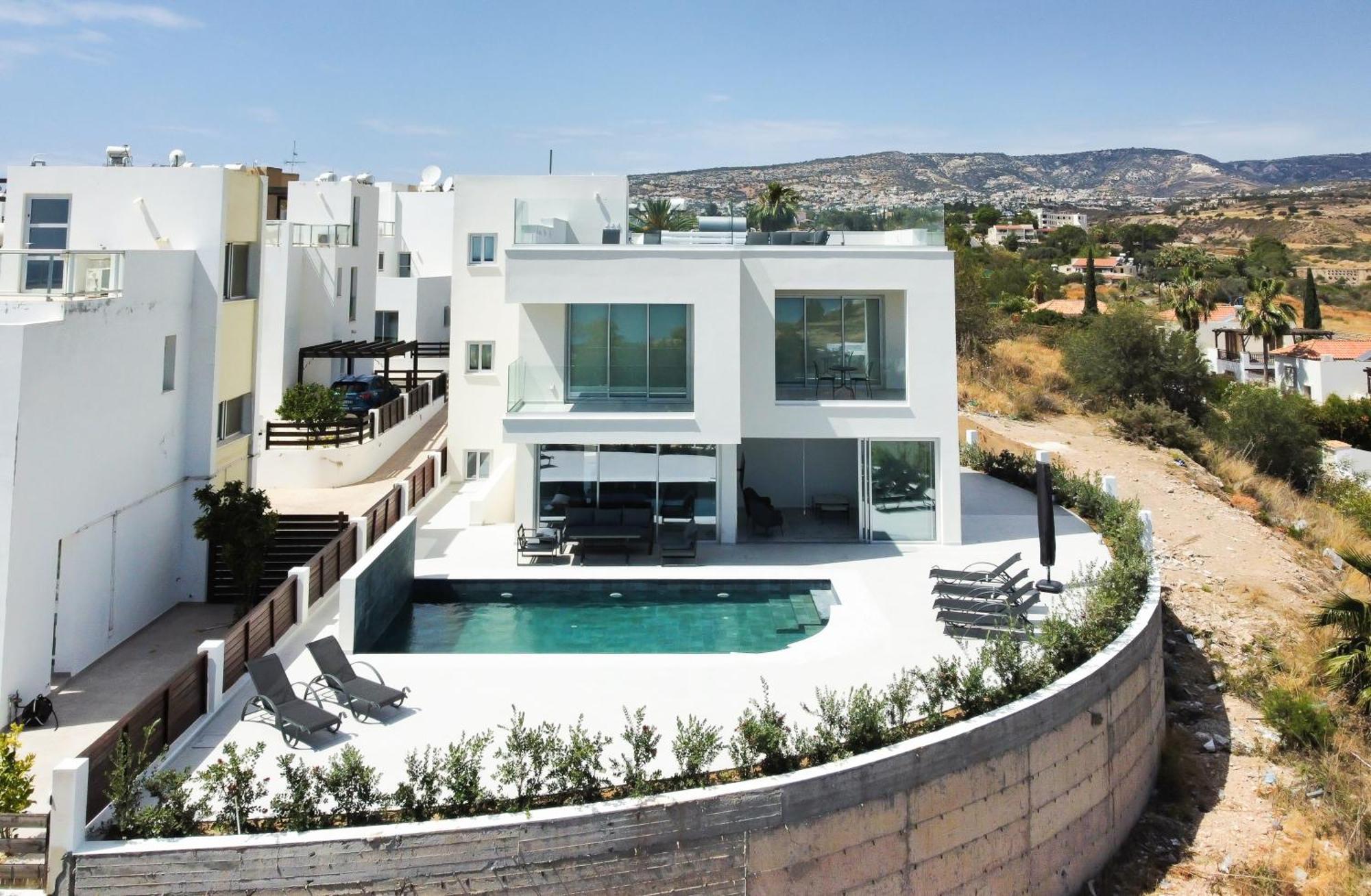 Phaedrus Living Luxury Seaview Coral Bay Villa Peyia Exterior foto